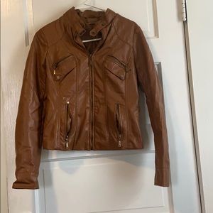 Leather jacket
